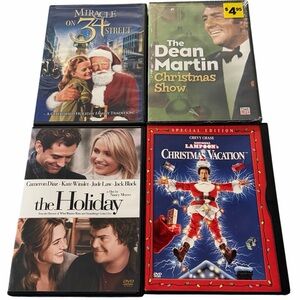Lot of (4) Christmas Movie Classics DVDs.